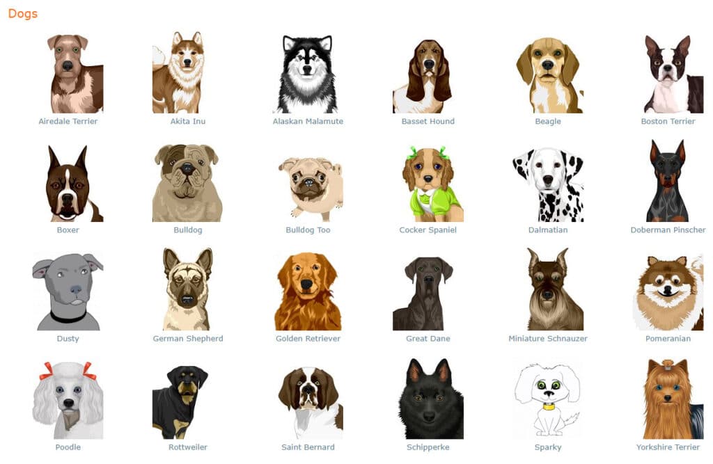 Avatars Dogs